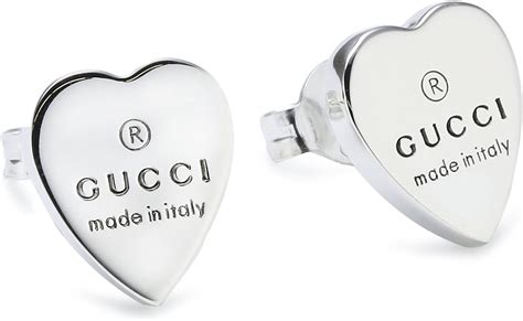 gucci heart shaped|orecchini gucci 925.